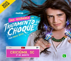 Imagem TRATAMENTO DE CHOQUE - STAND UP COMEDY COM INDIO BEHN