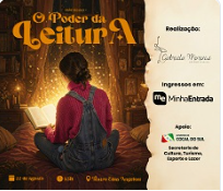 Imagem ESPETÁCULO DE DANÇA O PODER DA LEITURA NO TEATRO ELIAS ANGELONI